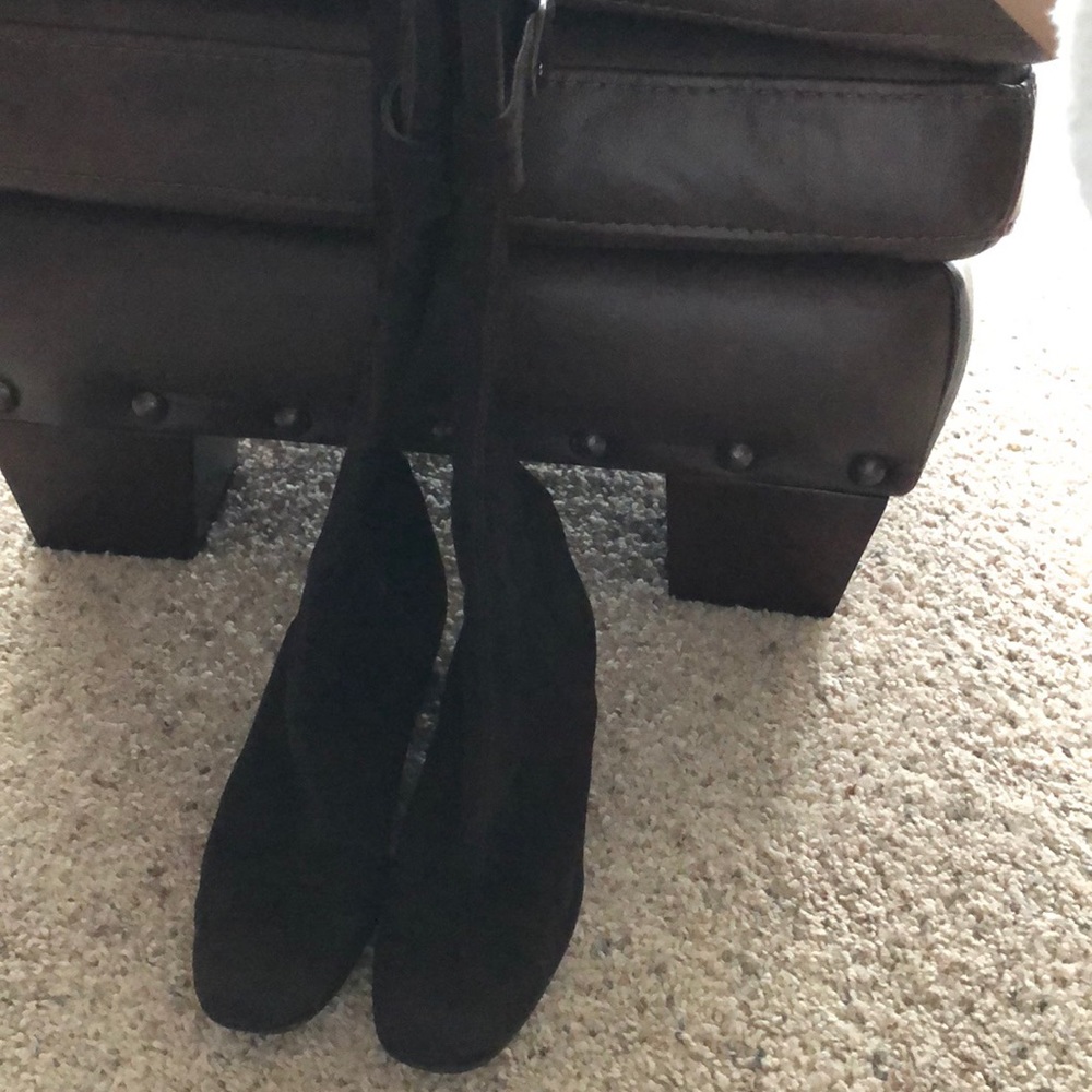 Cole Haan women's suede boots.